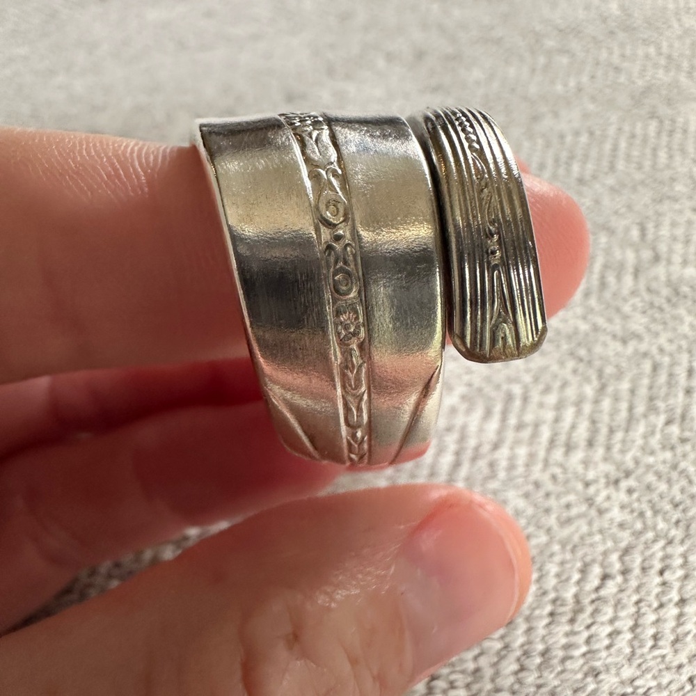 Spiral Spoon Ring - Picture 8 of 14